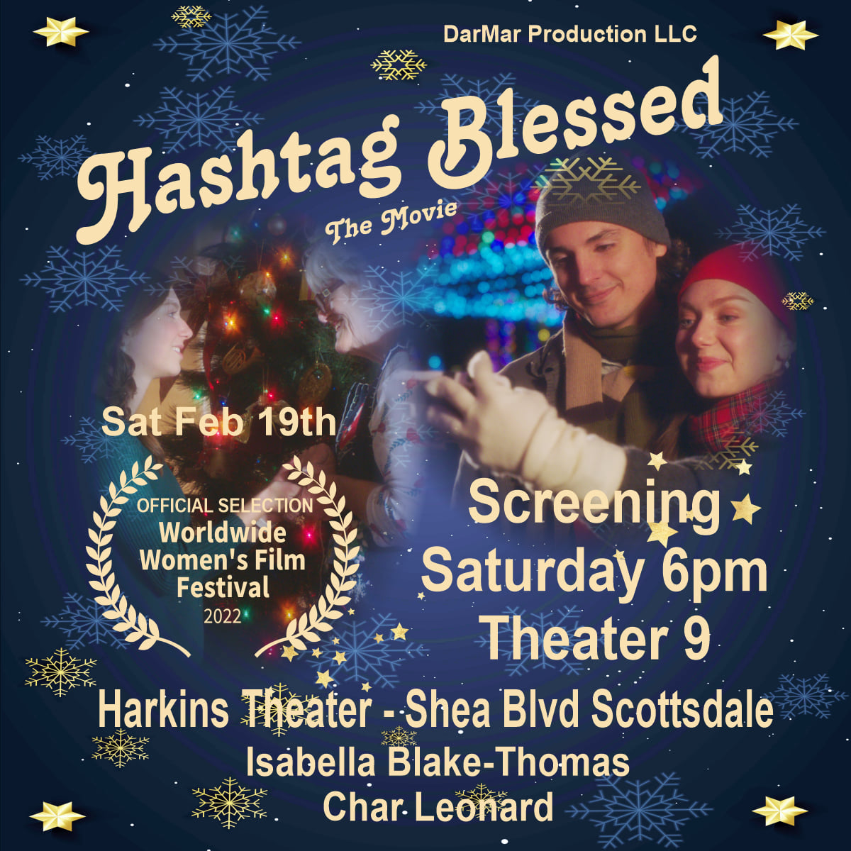 Congrats <a href="/BlessedMovie/">Hashtag Blessed the Movie</a> for being selected for the <a href="/WWFilmFestival/">WWomensFilmFest</a> - hope to see you there!!
#SupportIndieFilm #filmfestival #AskAFilmmakerPodcast #film #womeninfilm