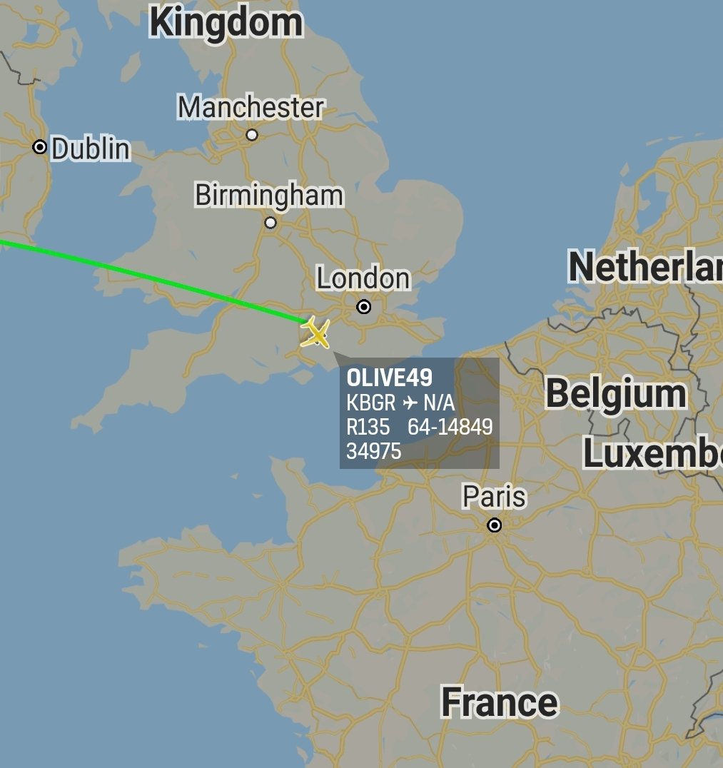is_keelu's tweet photo. #OLIVE49 RC-135U Combat Sent 64-14849 https://t.co/k9RZhJMIwd