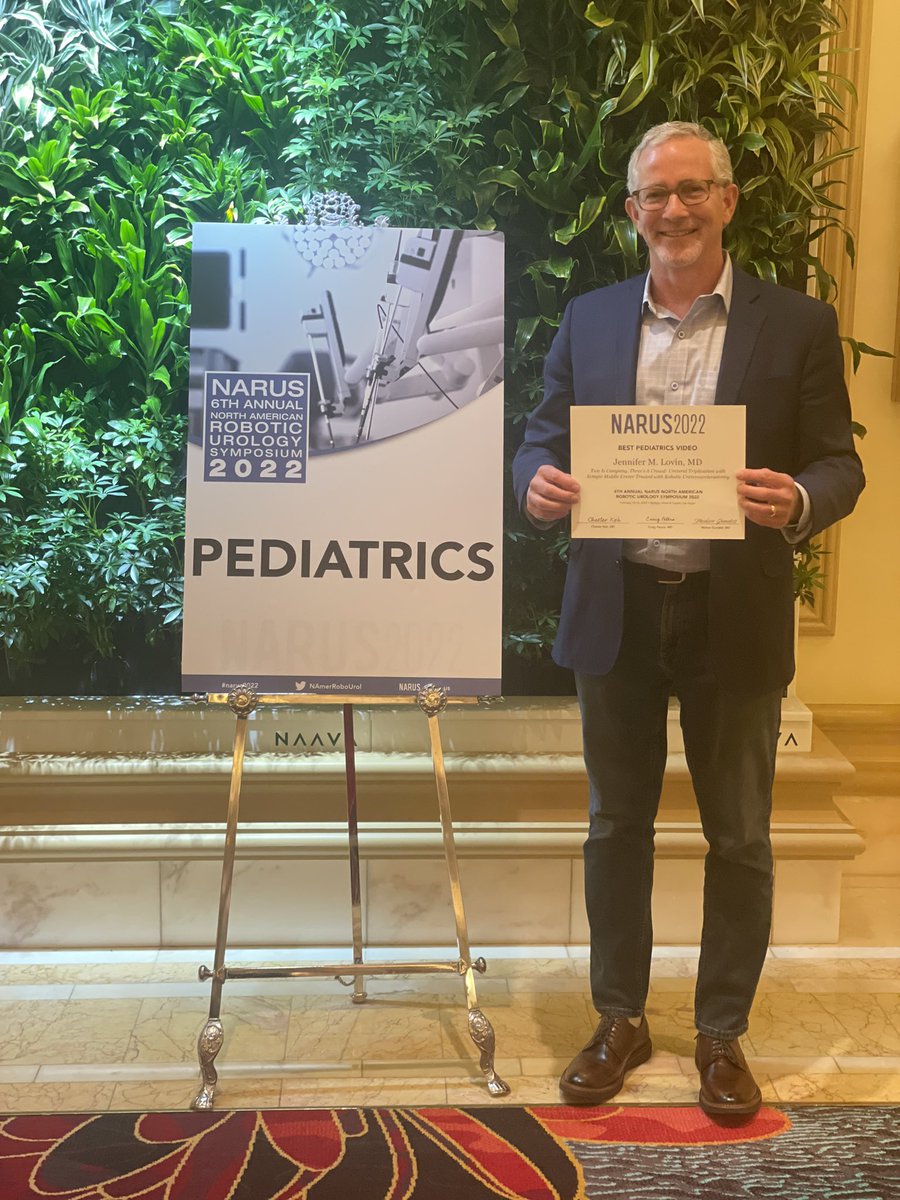 Congrats <a href="/DrAndrewKirsch/">ANDREW KIRSCH</a> and <a href="/MaggieLovin/">Maggie Lovin</a> for a great video at #NARUS2022!