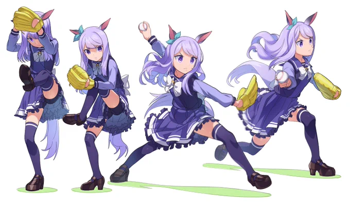 Q.誰のフォームをマネてるでしょう? 