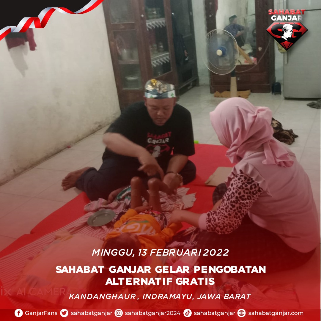 GanjarIndramayu's tweet photo. DPC Sahabat Ganjar Indramayu akan mengadakan pengobatan gratis bersama Tabib Shifu Sanjaya.

Terdapat beberapa terapi seperti gurah,totok, bekam dan masih banyak lagi.
 relawan Sahabat Ganjar Indramayu

#SahabatGanjar #GanjarPranowo #Ganjar https://t.co/SrxpBfRcSI