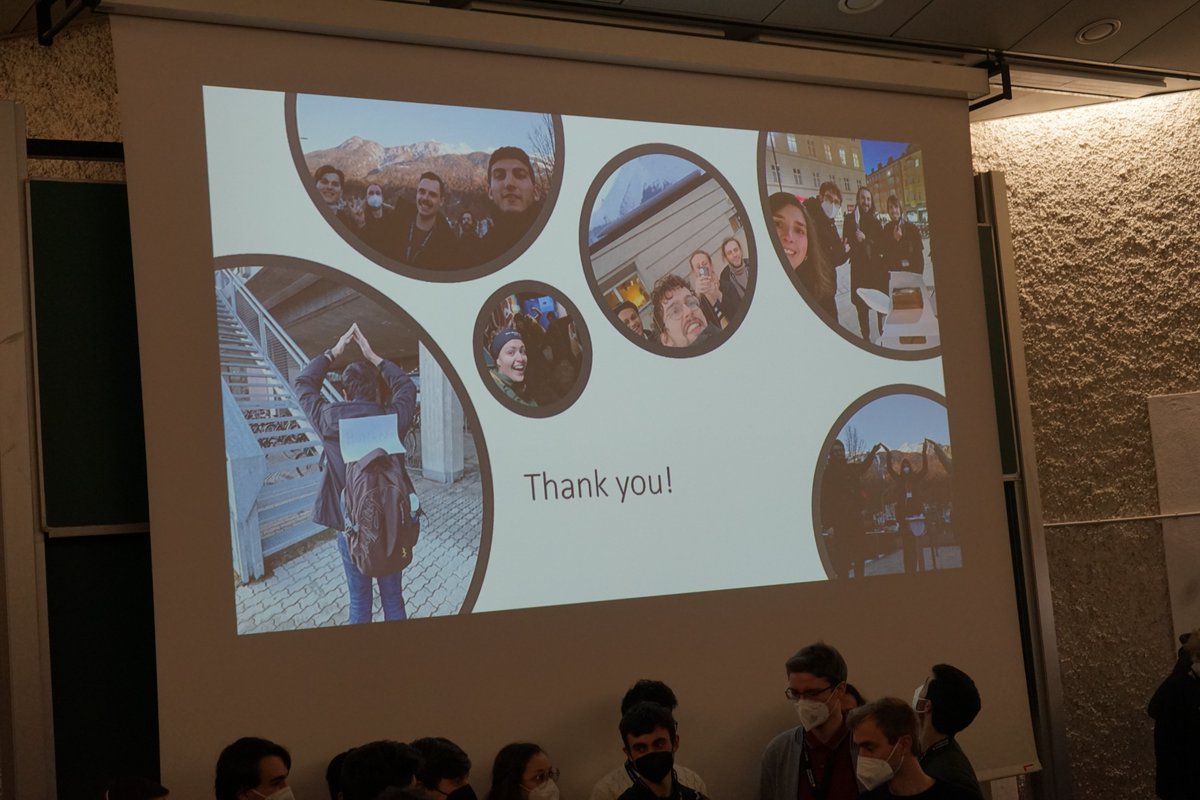 FerlainoGroup's tweet image. Our Winter school on #ultracold Atoms at Innsbruck @iqoqi @uniinnsbruck! It really happened 🤞 So crazy awesome to be in 3D again, Thanks to everyone who contributed to make the event so special! More than 150 participants divided into 2 groups, great lecturers, and a lot of fun