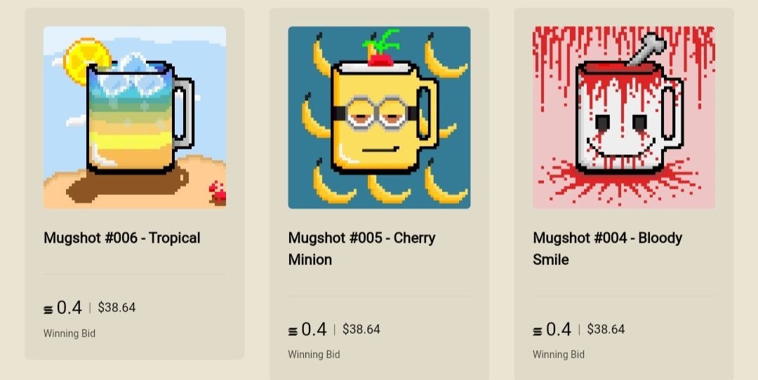 MugshotSol's tweet photo. 🚨 AUCTION WINNER 🚨
Mugshot #4 - #6 SOLD

Huge Thanks and Shout out to the bidder!
#4 - #6  @MechaPixel

And also the First Auction Winner
#1 Annon 3MNr... 

Lastly Thanks for everyone support in the last Auction, it really means a lot to us 💛 As always Cheers 🍻 https://t.co/KNIjSIdYs8