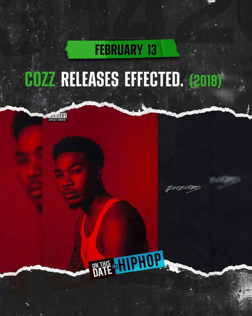 bleepthabastard's tweet photo. #OnThisDateInHipHop, @Cozz released his 2nd album #Effected on @Dreamville. #Cozz' album was led by #Questions, #DemonsNDistractions and #BoutIt and featured dimes from #JCole, #KendrickLamar, #Currensy and #Garren
Support @OnThisDateInHipHop with a lik… https://t.co/EffxmqazPg https://t.co/l9U1bWKl50
