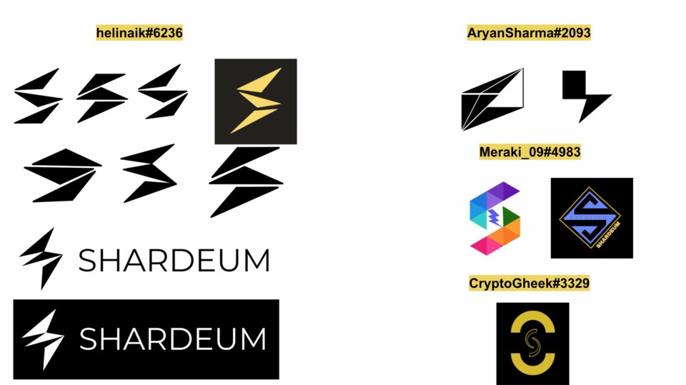 shardeum's tweet photo. A sneak peek into Shardeum logo design: WIP.

Do you have a logo idea? Join Sharduem's #design channel ✌️

https://t.co/1VmqeEEebp https://t.co/QHUm8Fo8sM