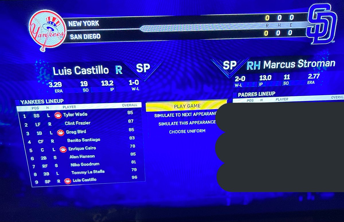 _Beastmode9000_'s tweet photo. Ya boy took on the Yankees and beat them! I now have 5 #WorldSeries championship wins IN A ROW! Half a decade of being world champs, now let’s go for a full decade! #MLB17 #Padres #Gaming #PS4 #HungryForMore https://t.co/aWCc2vxnJz