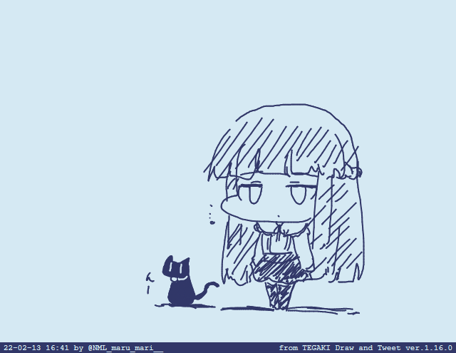 雪美ペロ
 #tegaki_dt 