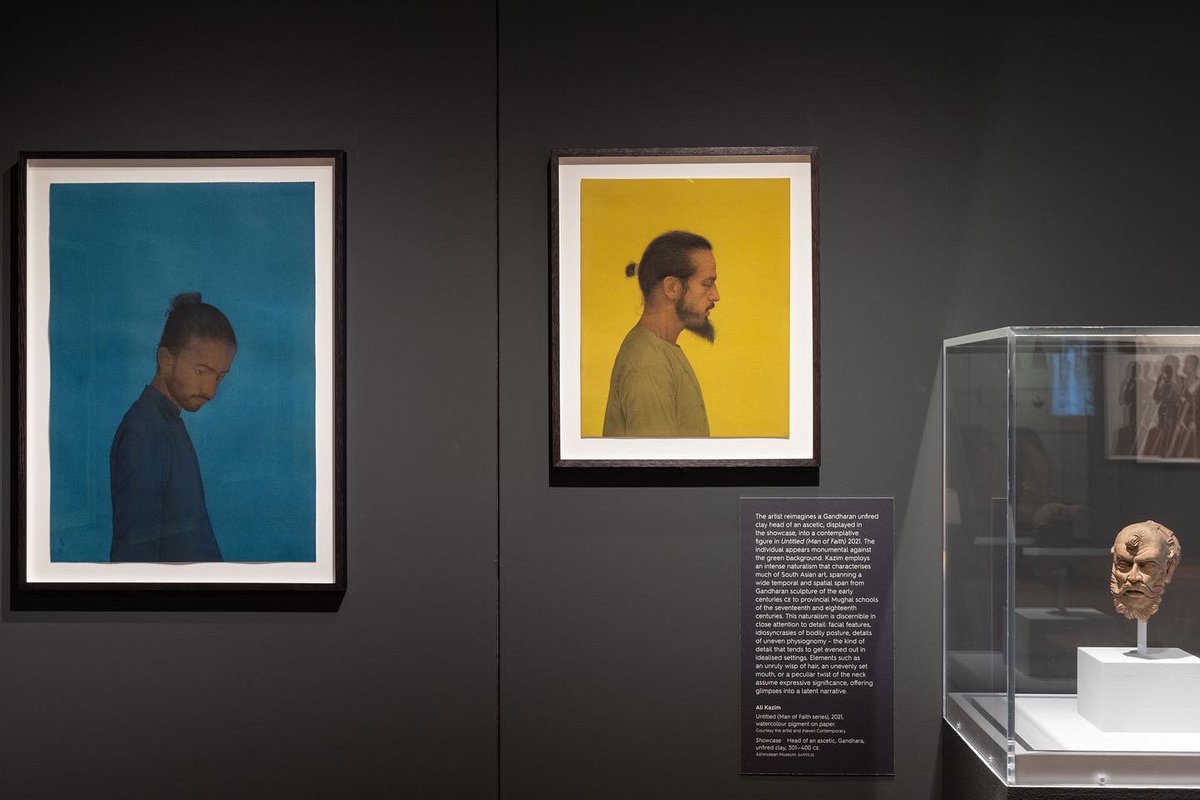 OxTweets's tweet photo. โ@a_alikazimโ SUSPENDED IN TIME. Installation view of the portraits.
The show is open until June 26th @AshmoleanMuseum Oxford #alikazim #suspendedintime #ashmoleanmuseum #oxford #ManofFaith #WomanOfFaith #portrait @SladeSchool @ucl @NCAOfficials https://t.co/EBjVAatunA