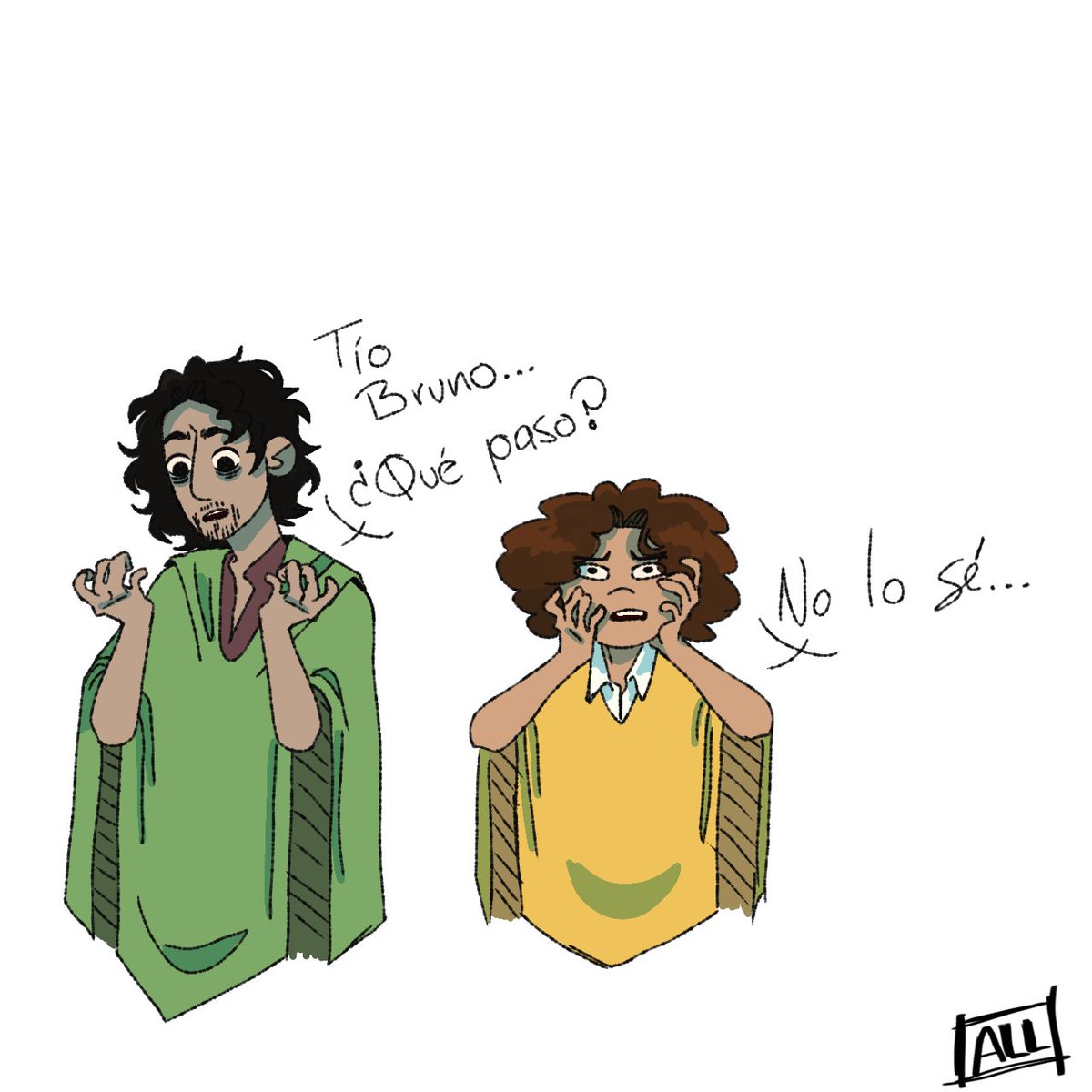 Cumberbitch_23's tweet photo. Supongamos que paso un día entero y no un minuto de mi anterior tweet 😼

Día 4: Body swap

Dibujitos rápidos, pero con mucho amor 😽💞💞💞
#brumilovalentines2022 #brumilo #brunilo #brunomadrigal #camiloxbruno https://t.co/bdNHBlem4b