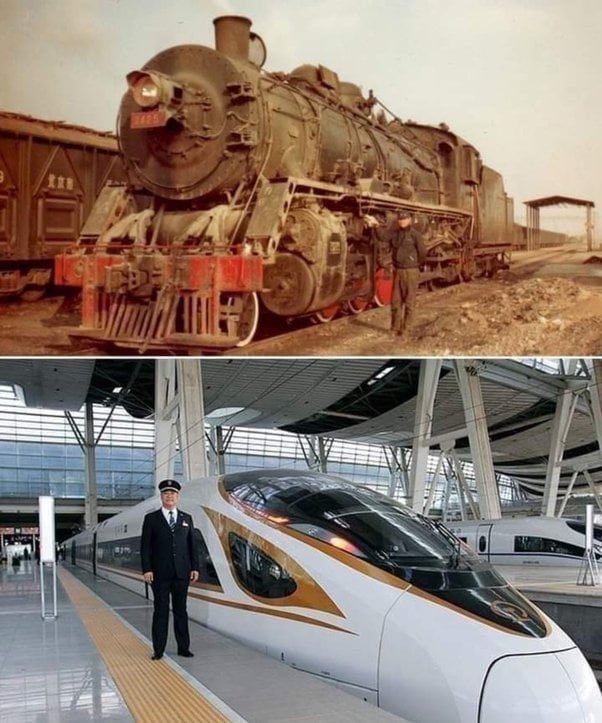 CaoYi_MFA's tweet image. The same person, 26 years apart in #China, an astounding progress!