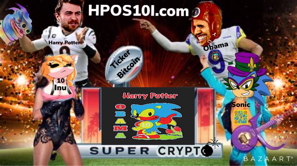Devangotcha's tweet image. Super Bowl, Super Crypto #SuperBowl2022 #Hpos10i #Bitcoin