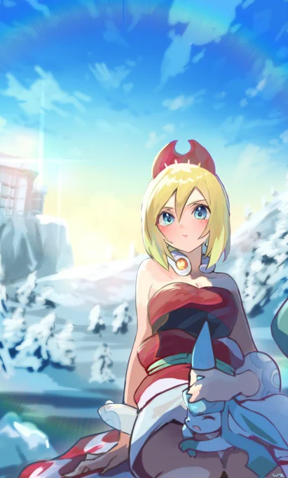 カイちゃん('ω')
フィールドの雪原の雰囲気好きすぎる(^^♪ 