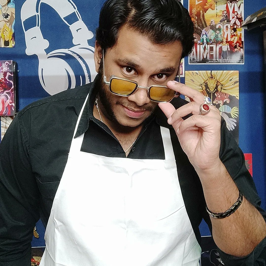 Raavan_YT's tweet photo. Tried New Cosplay from "The Way Of The Househusband" character Tatsu. #coplay #indiancosplayer #animecosplay https://t.co/GnEvsv2qyq
