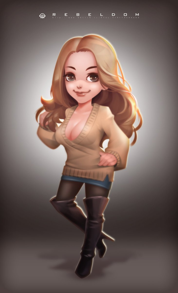 crazyrebeldom's tweet photo. 日系くろ長靴美女一枚 via @artstationhq https://t.co/3xc4LQHcwp https://t.co/mk4j4b5iDt