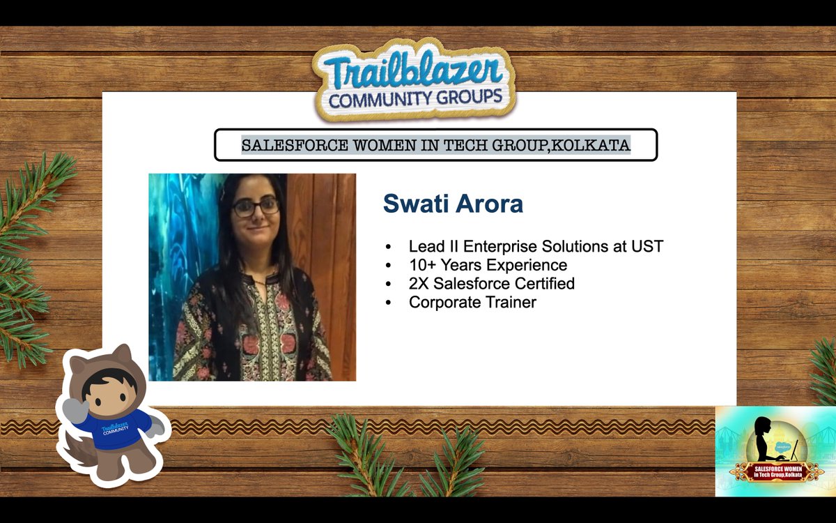 witkolkata's tweet image. We&apos;re live with our Lightning Web Components Workshop Part-4🔥

Join us here to stand a chance to win Certification Vouchers, Salesforce Swags or WIT,Kolkata swags :  trailblazercommunitygroups.com/events/details…

#TrailblazerCommunity #witkolkata #witLWC