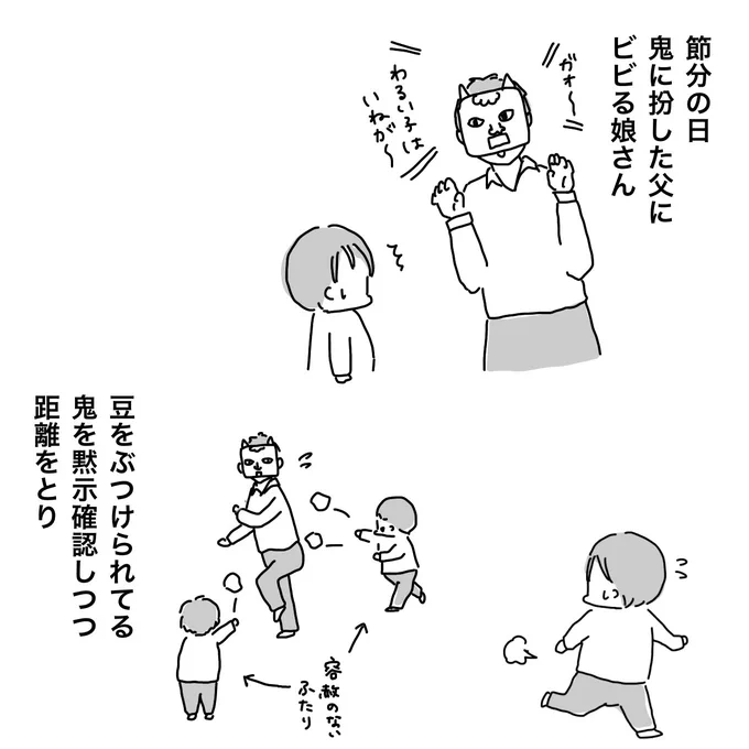娘さんの節分 