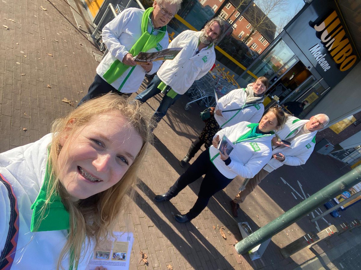 Zaterdag 12 02 waren wij  in Heteren, Elst, Westeraam, en ,Zetten actief.
Voor meer over ons: d66.nl/overbetuwe/