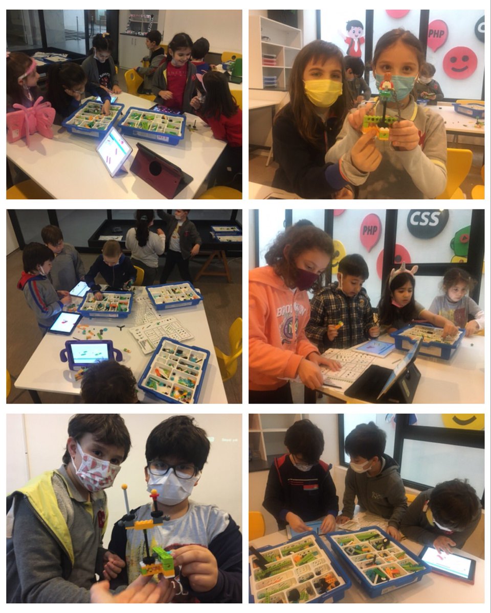 Ezgi_Kula_'s tweet photo. Bu hafta Kodlama ve Robotik dersimizde 2. Sınıflarla çark sistemini kullanarak dönme dolap yaptık.😇🤖 #BahçeşehirLara https://t.co/WxQUTcdelw