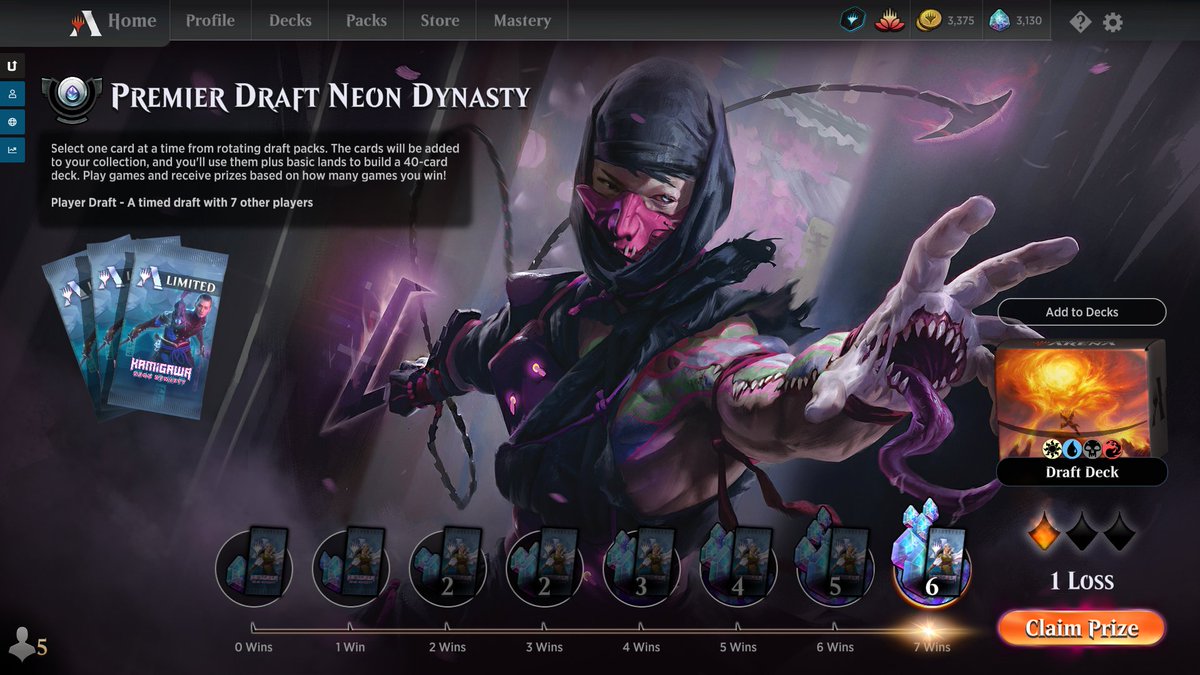 Samsoni1MTG's tweet photo. Did a bunch of drafts tonight and did Really well with two of my 7 wins being from getting some insane pulls/passes TY everyone for stopping bye and saying hi I sent the love over to @Ahh_Deano
#CarnageMagic @arenacraftpod @fireshoes https://t.co/oSuvG8818X