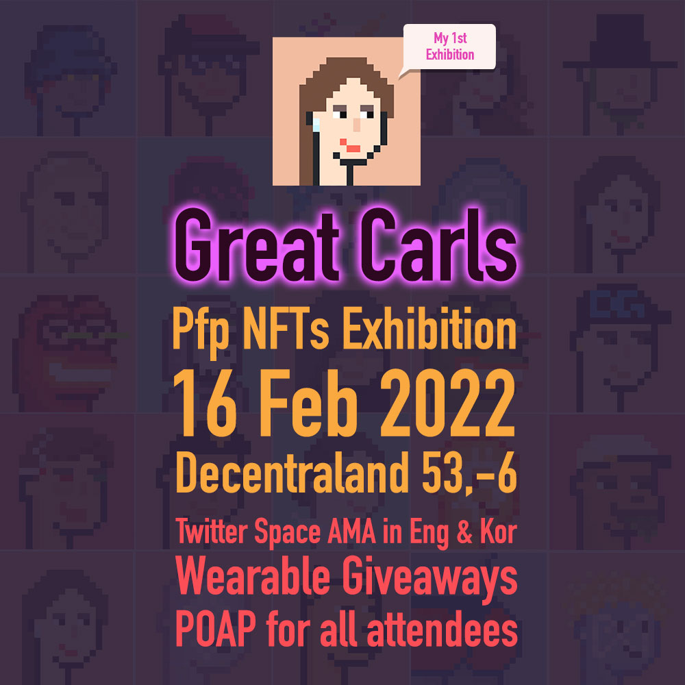 GreatCarls's tweet photo. Probably Nothing 👀
- Twitter Space AMA
- DCL Shiba Inu Head Wearable Giveaways
- POAP
- Special #ZIPs Exhibition 🐝

🎙More announcement regarding AMA &amp; Givewaways coming soon
#RhythmicalNFT #NFTExhibition #Decentraland #Giveaways #Zipcy #Supernormal https://t.co/lAOJ89ElEi