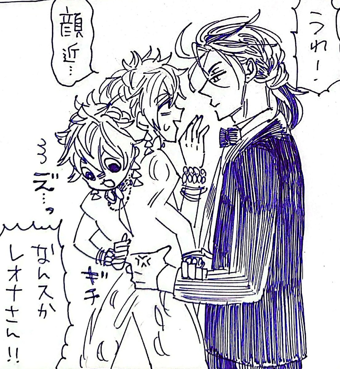 作画カロリーほぼゼロだけどなんかお気に入りのコマ 