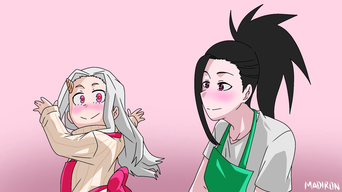 Eri wants to bake some cake 🍰 too💕💕💕 #MHA #BNHA