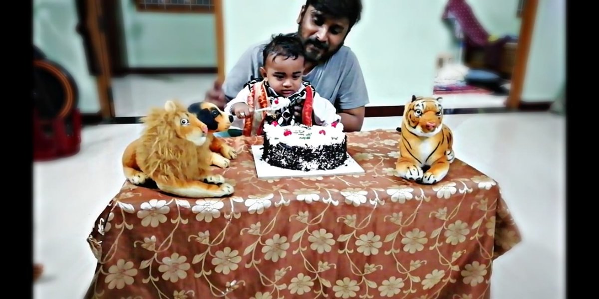 egldvp22's tweet photo. ❤️Many More Happy Returns of the day 🎁Happy Birthday Baby🎈 Safwan ( @ChottaKamil son)🎊

Enjoy boss !! Treat Treat 🤪🤗 https://t.co/9rhAW43OrA
