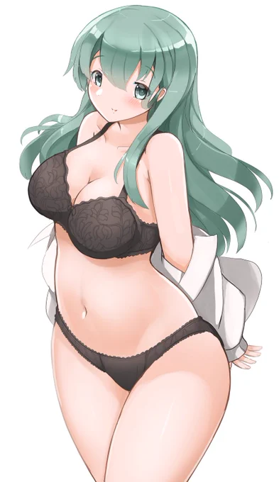 鈴谷のブラジャーブラジャーの日を聞いてから、鈴谷のほうよく似合うと思いました。 