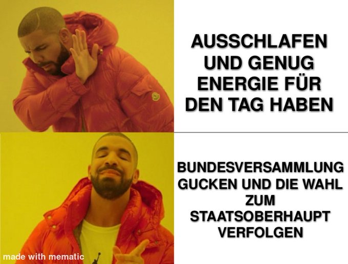 Ab 10 Uhr &uuml;bertr&auml;gt Phoenix die #Bundesversammlung zur Wahl von #MeinPraesident Bei dieser Wahl umfasst<a href="/tag/bundesversammlung"class="tags">#Bundesversammlung</a><a href="/tag/meinpraesident"class="tags"><span>#meinpraesident</span></a>
