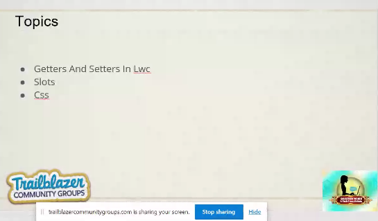 kpjagadeep's tweet image. LWC Getters &amp;amp; Setters,Slots  by @swatinagpal1414 @witkolkata @khyatu07 #TrailblazerCommunity #witLWC #witkolkata
