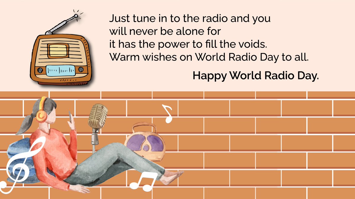 PunjiPrinters's tweet photo. For decades, radio has become a trusted medium of communication throughout the world. Bring the world closer and honor radios. Happy World Radio Day.
#punjiprinters #radio #radioday #WorldRadioDay #worldradioday #worldradioday2022 https://t.co/fD0k7zU8Jv