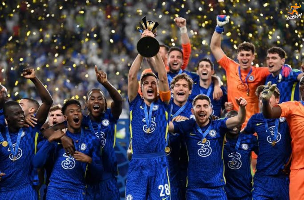 kjsceskream's tweet photo. Hearty congratulations to #Chelsea for conquering the #FIFAClubWorldCup 2022! Lukaku's header and Kai Havertz's penalty led Chelsea to defeat Brazilian club Palmeiras at Abu Dhabi stadium and capture their first-ever Club World Cup. Outstanding performance!
@ChelseaFC @FIFAcom https://t.co/00yHle7Cji