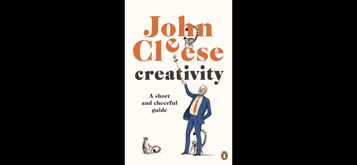 En su libro 'Creativity', John Cleese explica cómo ser creativo. Os resumo las 10 ideas que me han parecido más interesantes. Hilo. 🧵