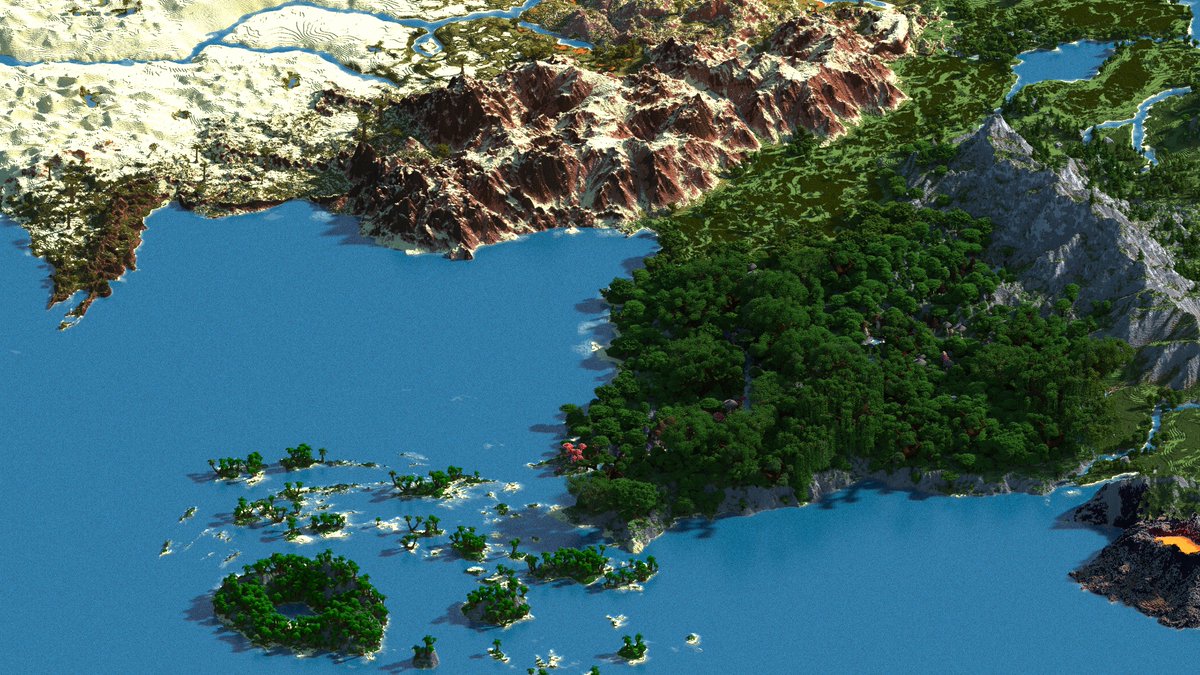 leonex17's tweet photo. Adventure World - Myridia [​WorldPainter | RPG Minecraft Map]

World size: 5000x4000

The programs I used to create the world:
-WorldPainter

#WorldPainter #Adventure #RPG #minecraftmap #map #terraforming #terrain https://t.co/PEUbNDSyZD