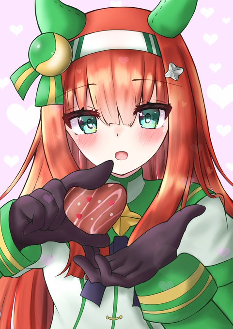 好感度MAXのスズカにチョコをあーんしてもらえる強めの幻覚

#サイレンススズカ
#ウマ娘 