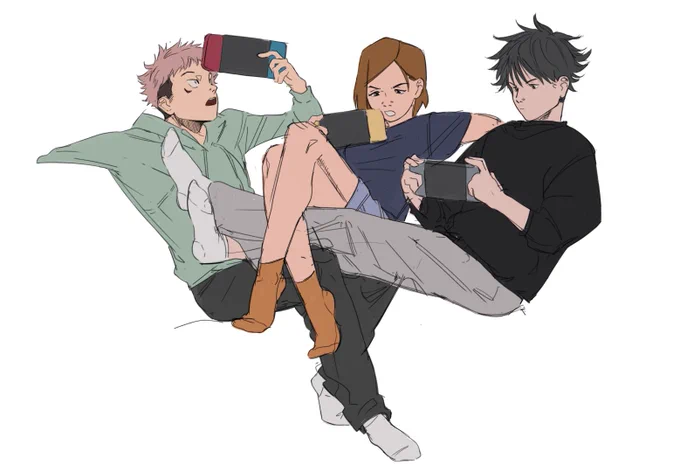 好きな3人
#jjk #JujutsuKaisen 