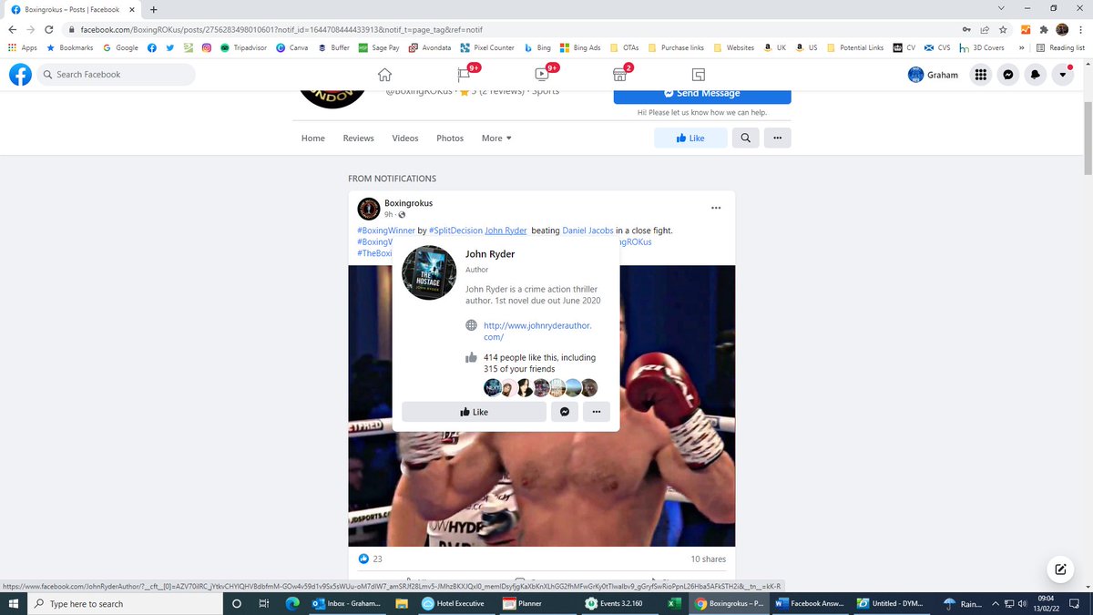 JohnRyder101's tweet photo. Confusion between me and another John Ryder. Apparently I am a boxer. @isobelakenhead https://t.co/mZegoenJy9
