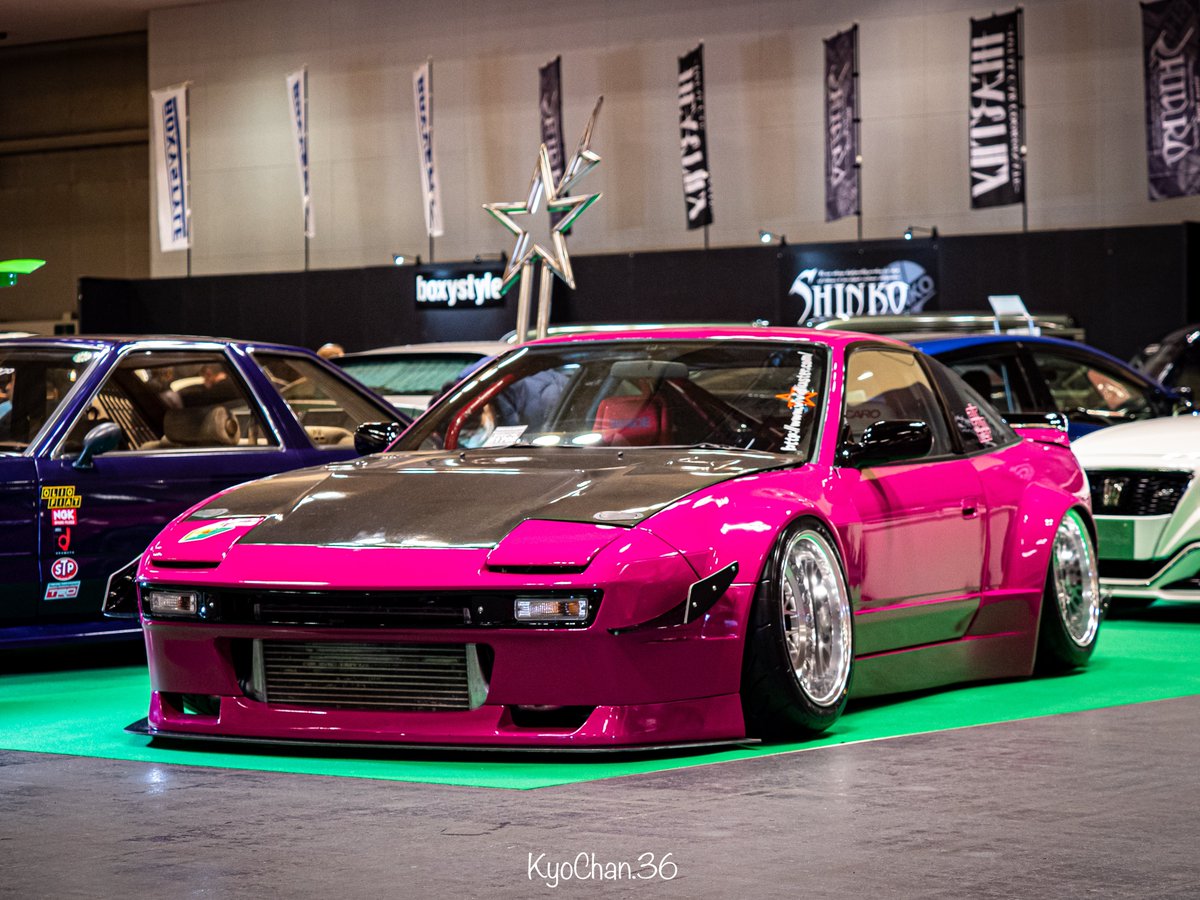 Vivid Luster 180SX × Weber Sports ZENITH MX LINE #大阪オートメッセ