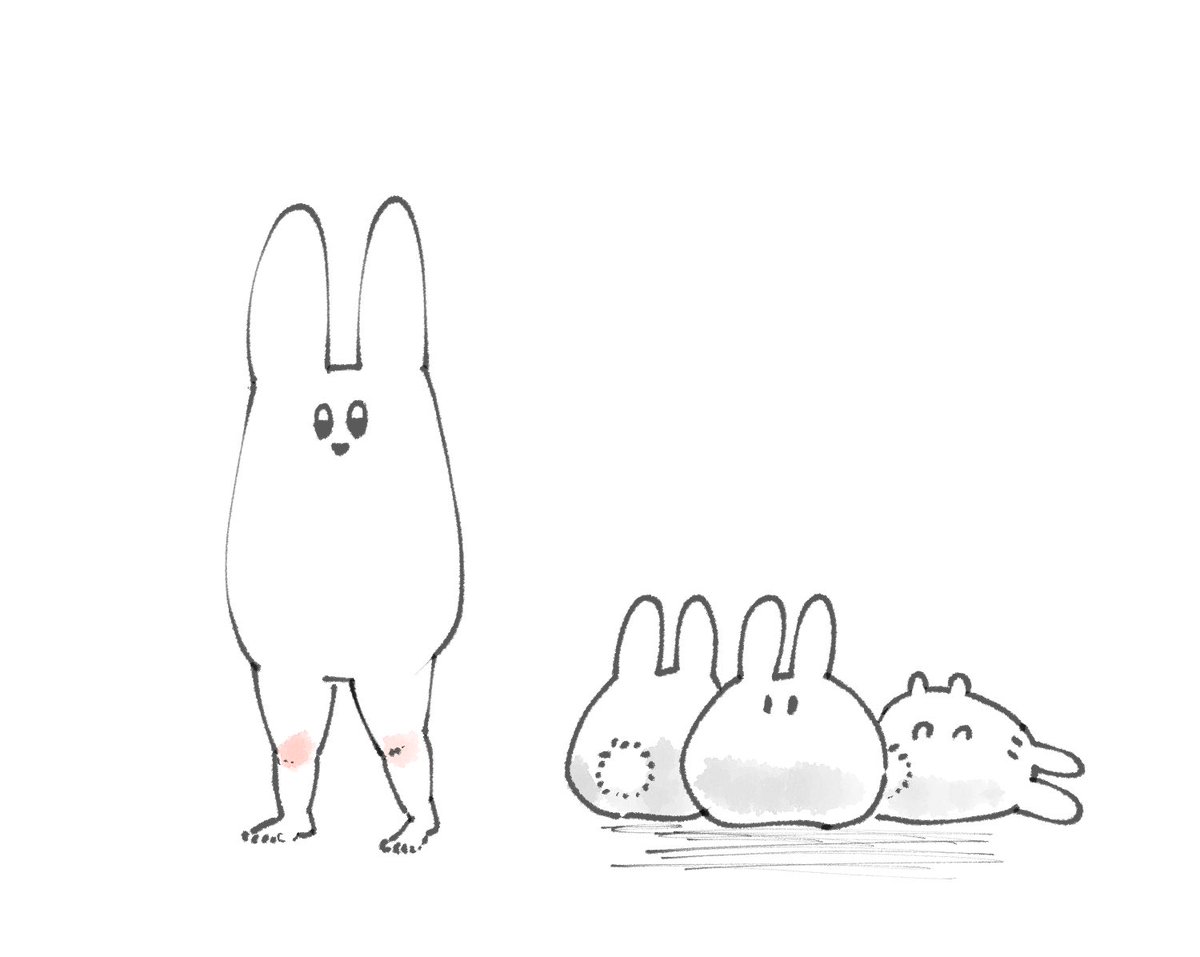 私がウサギを描く場合。

何故なのか・・・ 