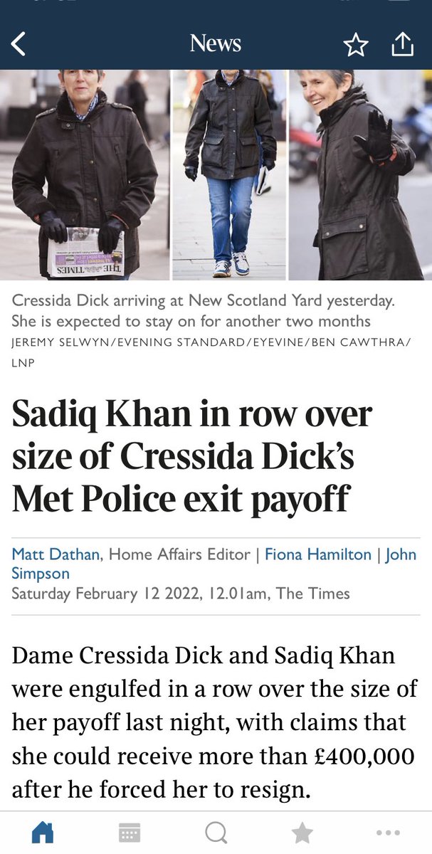 Never ceases to amaze me how we politicians make laws/guidance that employers have to abide by, then completely ignore them, then ask the taxpayer to pick up the inevitable compensation tab #constructivedismissal 
@SadiqKhan