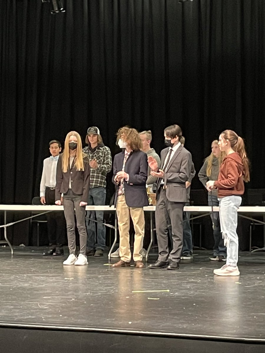 MWHS_Speech's tweet photo. Last Thursday these 3 talented young speakers competed at the New Prague Middle School Tournament and came home with hardware!! #MWHSPride

Makenna Demmer - 1st Discussion
Hannah Christenson - 1st Oratory
Ava Daum - 6th Oratory https://t.co/AySbzQOnJg