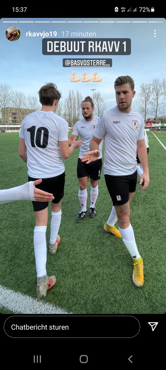 Cstuur's tweet photo. En weer een 1e jaars O19 speler die debuteert in het 1e van @RKAVVLdam! #talenten #RKAVV #jeugdopleiding https://t.co/xydJeymdOg