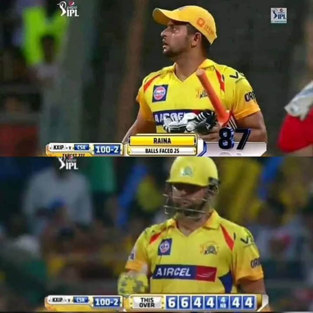 LoyalSachinFan's tweet photo. The streets will never forget this knock of Mr.IPL Suresh Raina. https://t.co/gaziQxQhyB