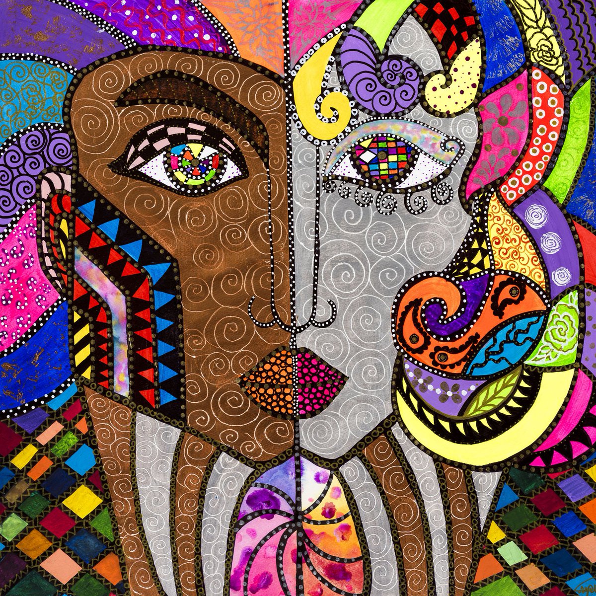 sepidehsahebdel's tweet photo. Joiner @opensea 
Size 50 cm - 50 Cm On Fabriano Paper Painting technique : Mix Media Acrylic Paint - Fluorescent - Metallic - Nail Polish - Marker - Watercolor
https://t.co/JuTgBC6LHY
#NFTCommunity #nftcollector https://t.co/wOK5bRngTl