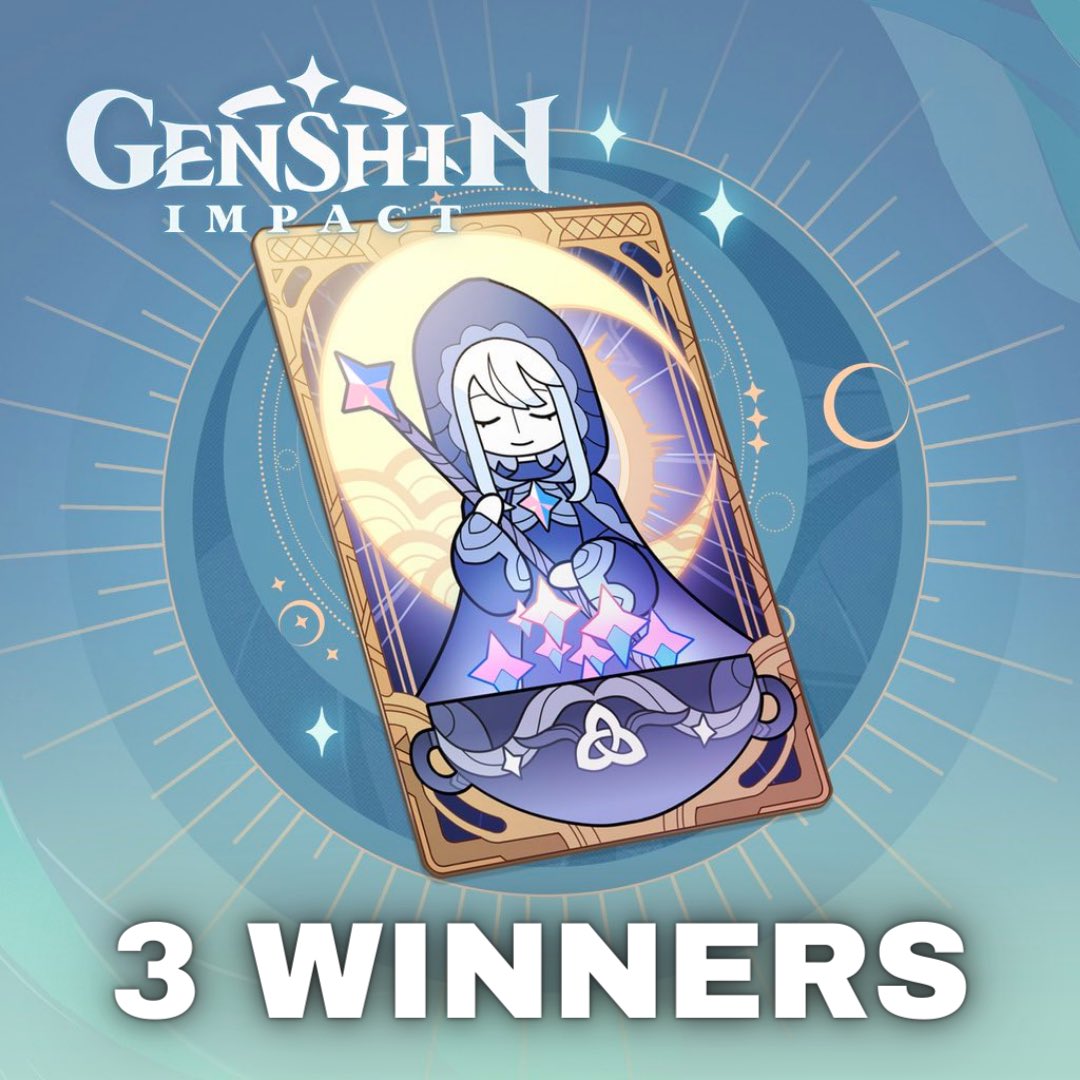 ~ GENSHIN IMPACT GIVEAWAY ~

to celebrate my ~rebrand~ 3 winners will receive a welkin moon!

Rules: 
~ Must be Following
~ Like + RT
~ Comment who you’re wishing for next!

Ends February 16th, winners announced at twitch.tv/angeless