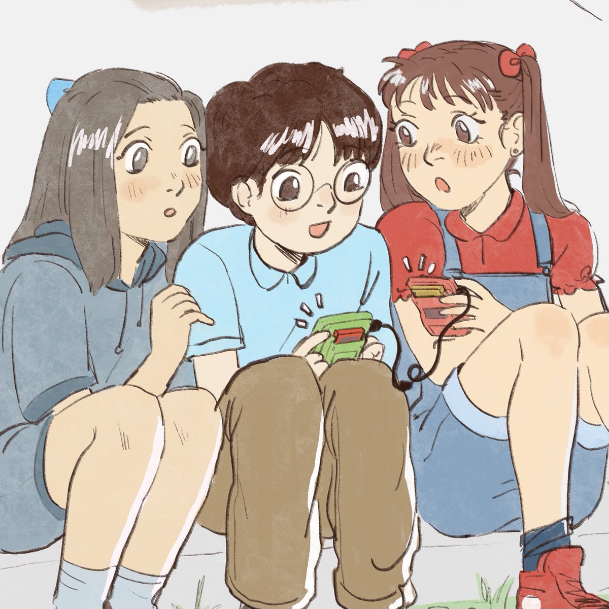 zan_len's tweet image. Sanaaaa 💖 + some millennial childhood things 🥺 #Kodocha #KodomonoOmocha #SanaKurata #GameBoyColour