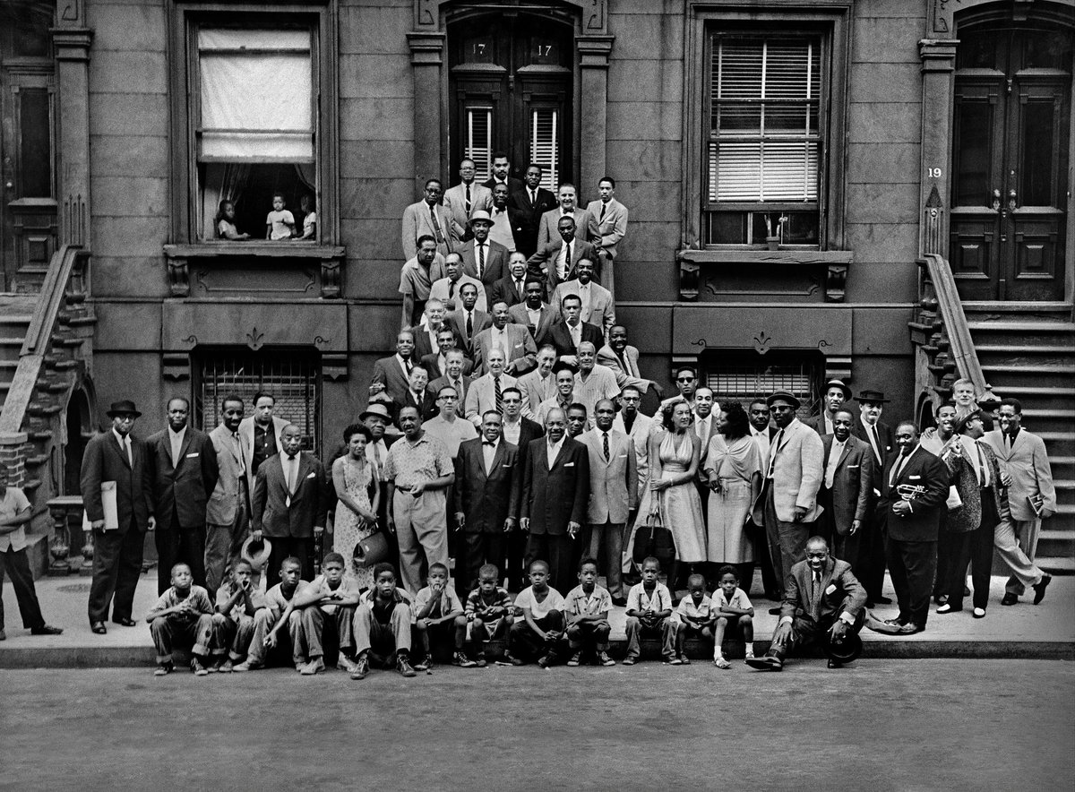 jazzisdeadco's tweet image. Hip Hop’s homage to A Great Day In Harlem, 1958. 

A Great Day in Harlem 📸: #ArtKane
A Great Day in Hip Hop 📸: Gordon Parks