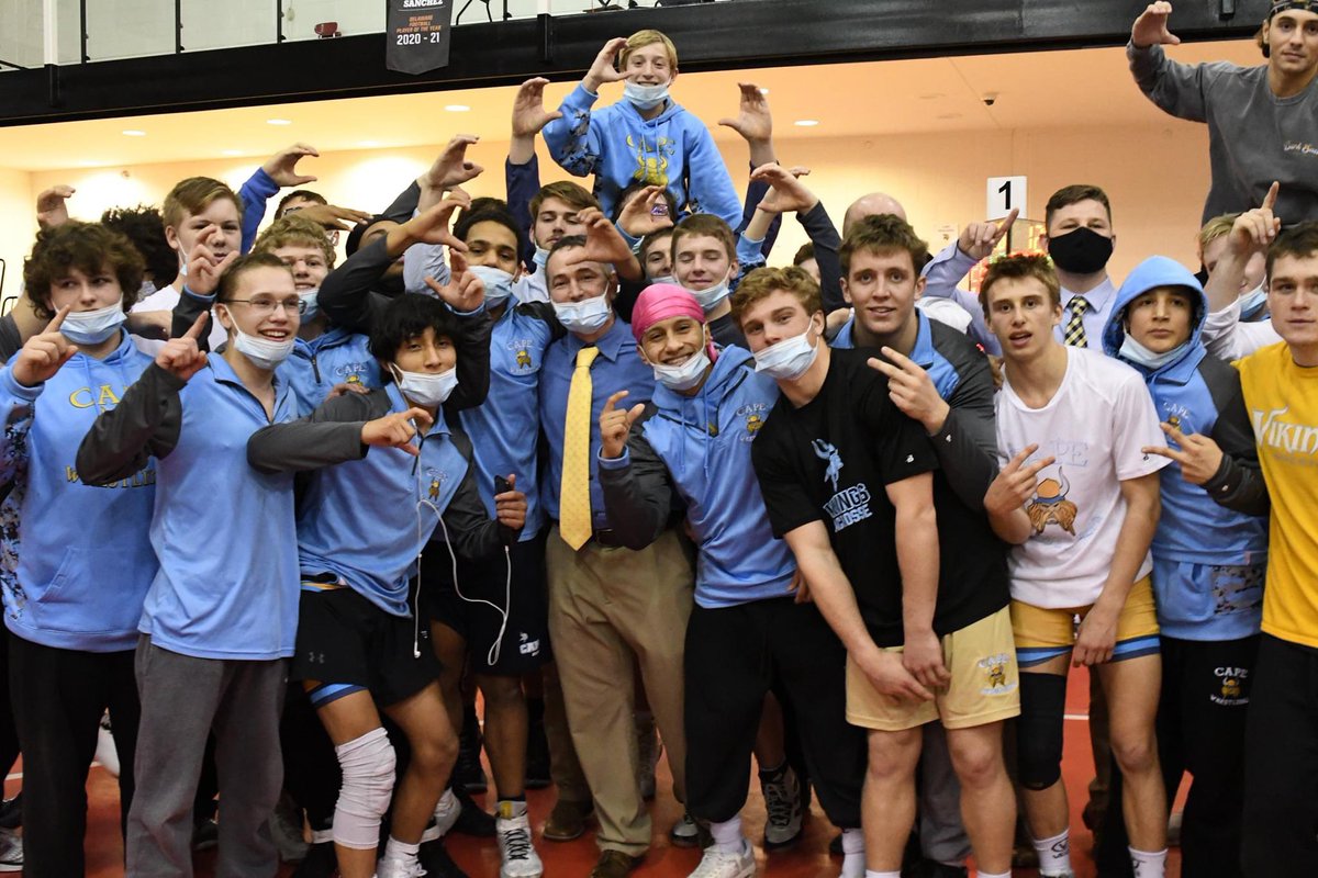 State Champs. Cape Henlopen Wrestling . Back to back . Boom💥💥💥