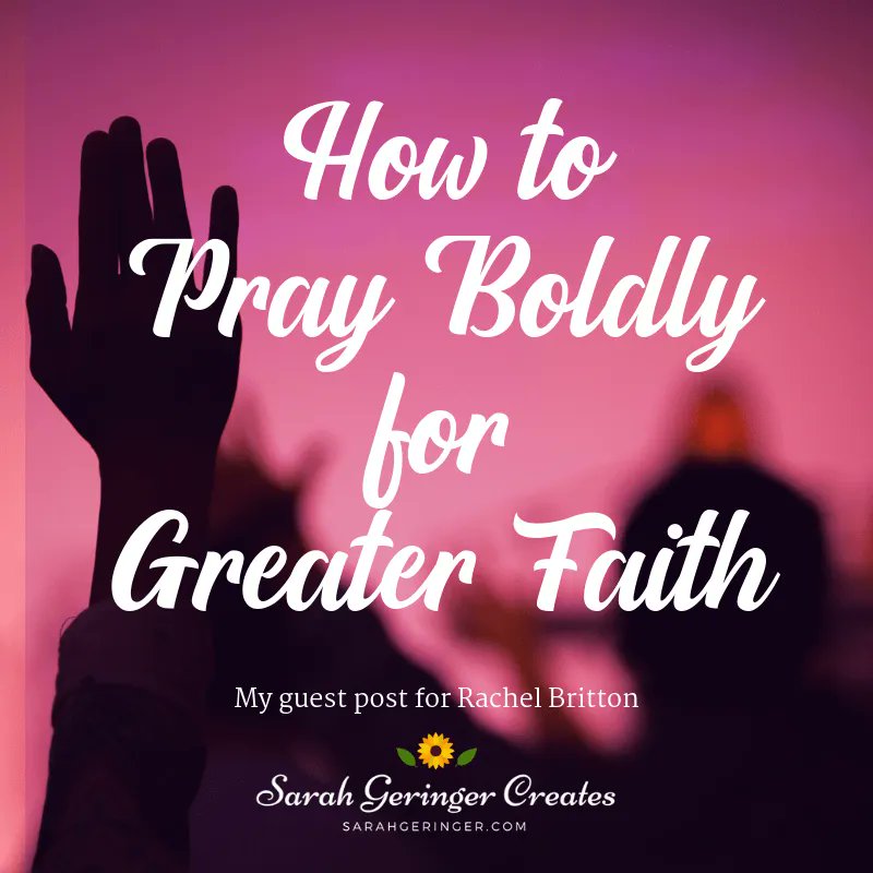 SarahLynneCR's tweet photo. Do you know how to pray boldly? Learn more here: https://t.co/aI3B8dA3uO via @SarahGeringer #boldprayers #boldlyatthethrone #growyourfaith https://t.co/TPSTgavpV3