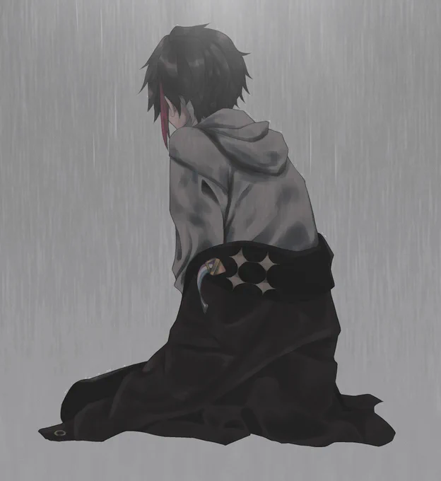 #さ絵ぐさ雨降ってたので 